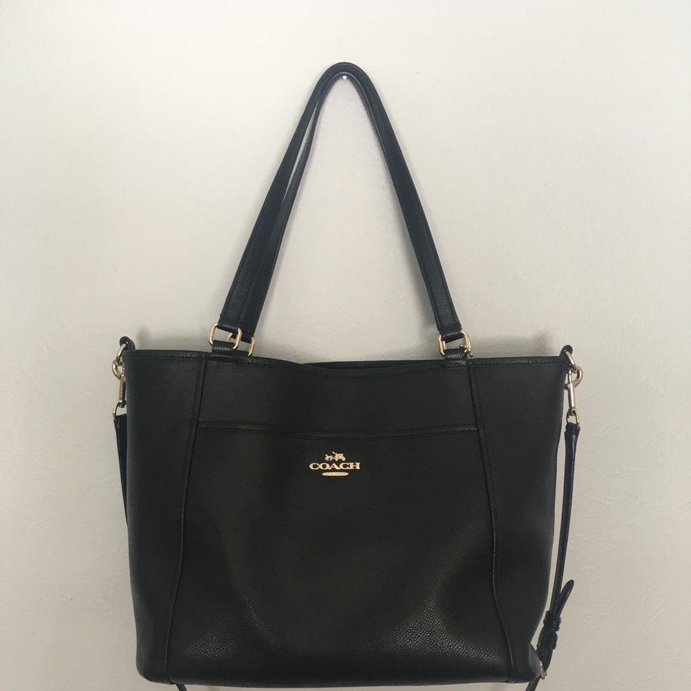 Black COACH crossbody